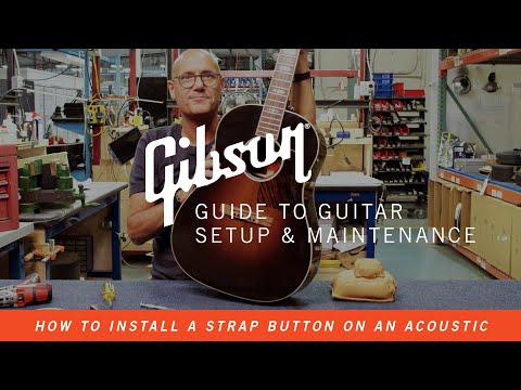 Adding Strap Locks To Your Acoustic Guitar Has Never Been Easier