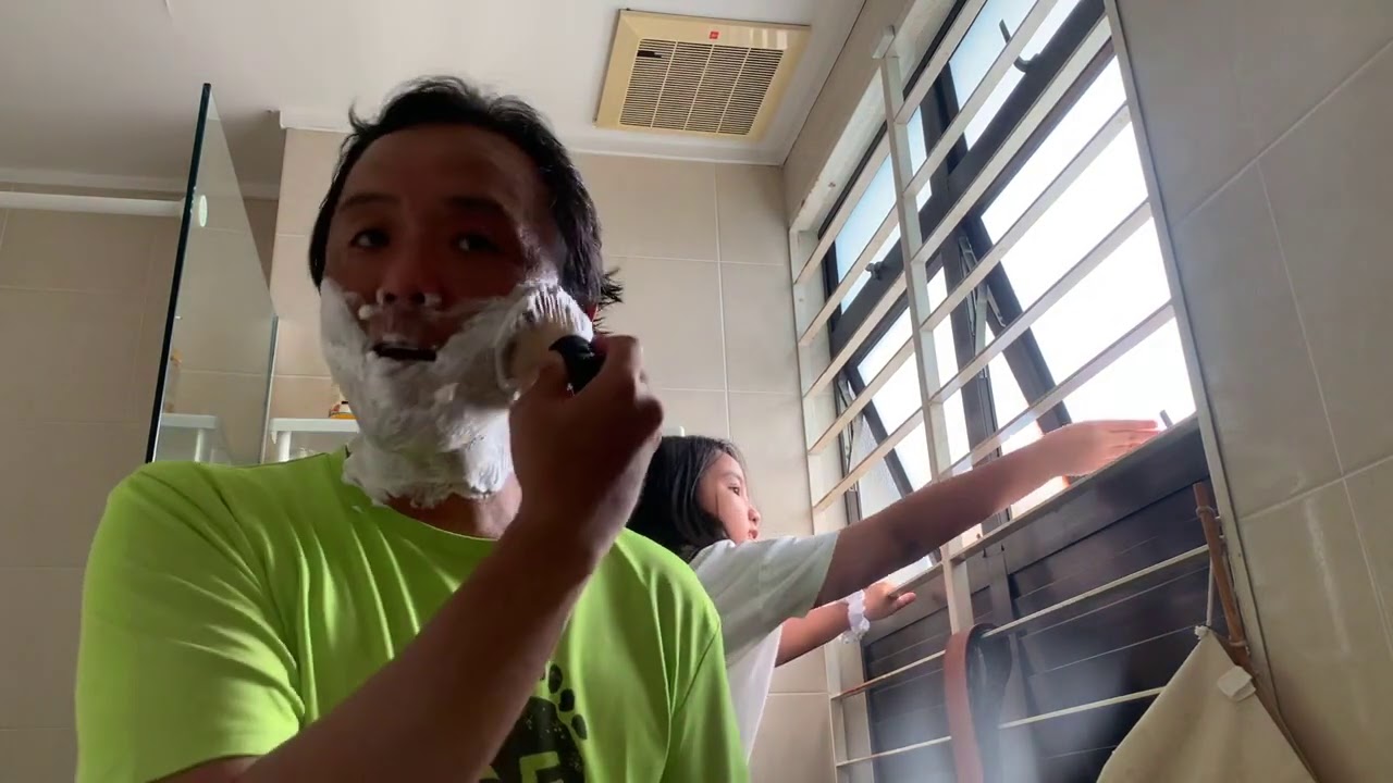 Update shave with the razorock wunderbar slant razor - YouTube