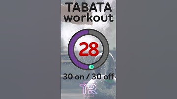 #short TABATA workout 30/30 NO MUSIC infinite loop
