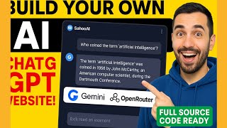 🔥 Create Your Own AI Website Like ChatGPT | Sell AI Services Online | Full Setup Guide (2025)