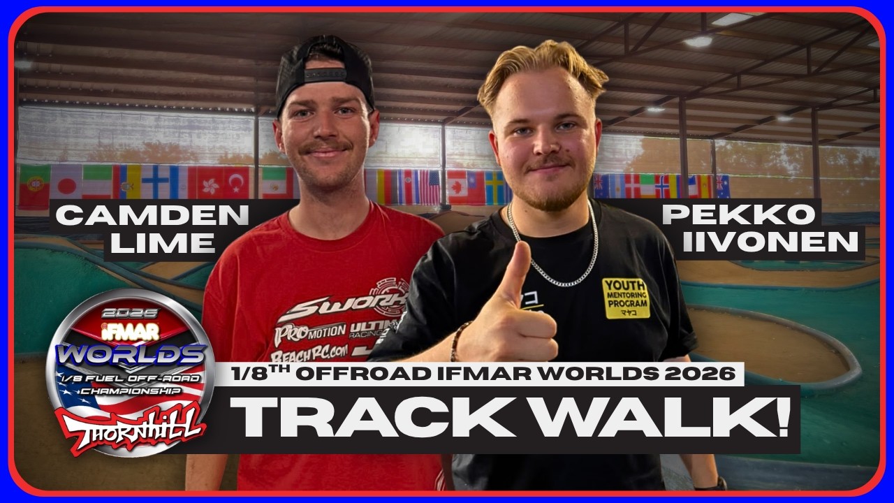 Track Walk with Pekko and Camden Lime | 2026 IFMAR Worlds