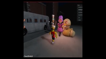 Roblox SCARY GAME Escape Miss Ani Tron