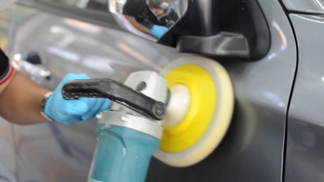 การขัดสีรถ Car polish YouTube