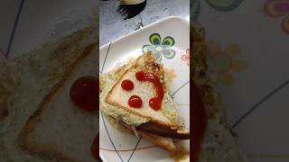 Happiness on a plate🍽️☺️ #recipe #bread #egg #sandwich #shorts #youtubeshorts #viralrecipe #majboor