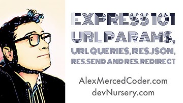 AM Coder - Express 101 - Url Params, Url Queries, responses(json, send, redirect, etc.)