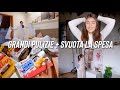 GRANDI PULIZIE DI PRIMAVERA!!! vlog at home