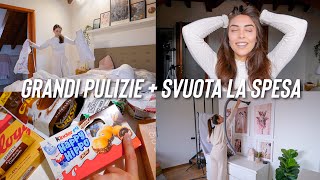 GRANDI PULIZIE DI PRIMAVERA!!! vlog at home