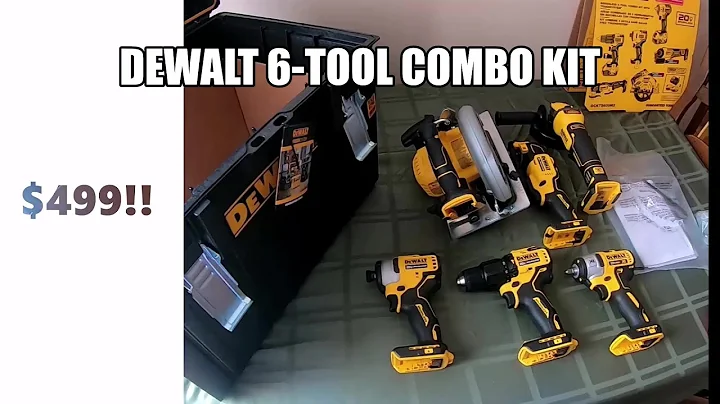 Dewalt 6-Tool Brushless Combo Kit | Unboxing Dewalt DCKTS600M2 $499 | Before you buy BEWARE