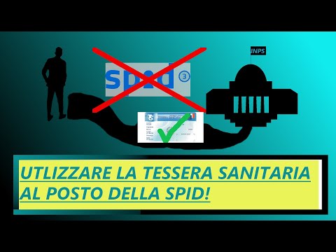 Usare la Tessera Sanitaria al posto della SPID!