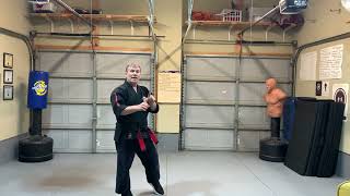 Kenpo: Long Form 1 (Walk Through Pace) | Jamie Seabrook