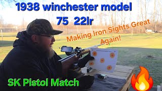 Winchester Model 75 22Lr, Making Iron Sights Great Again