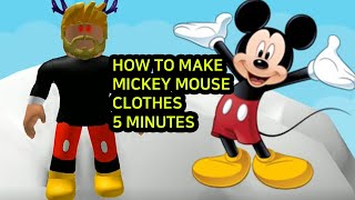 t shirt roblox mickey mouse