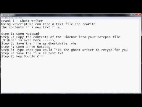 JrDev: Prank 1 - Ghost Writer