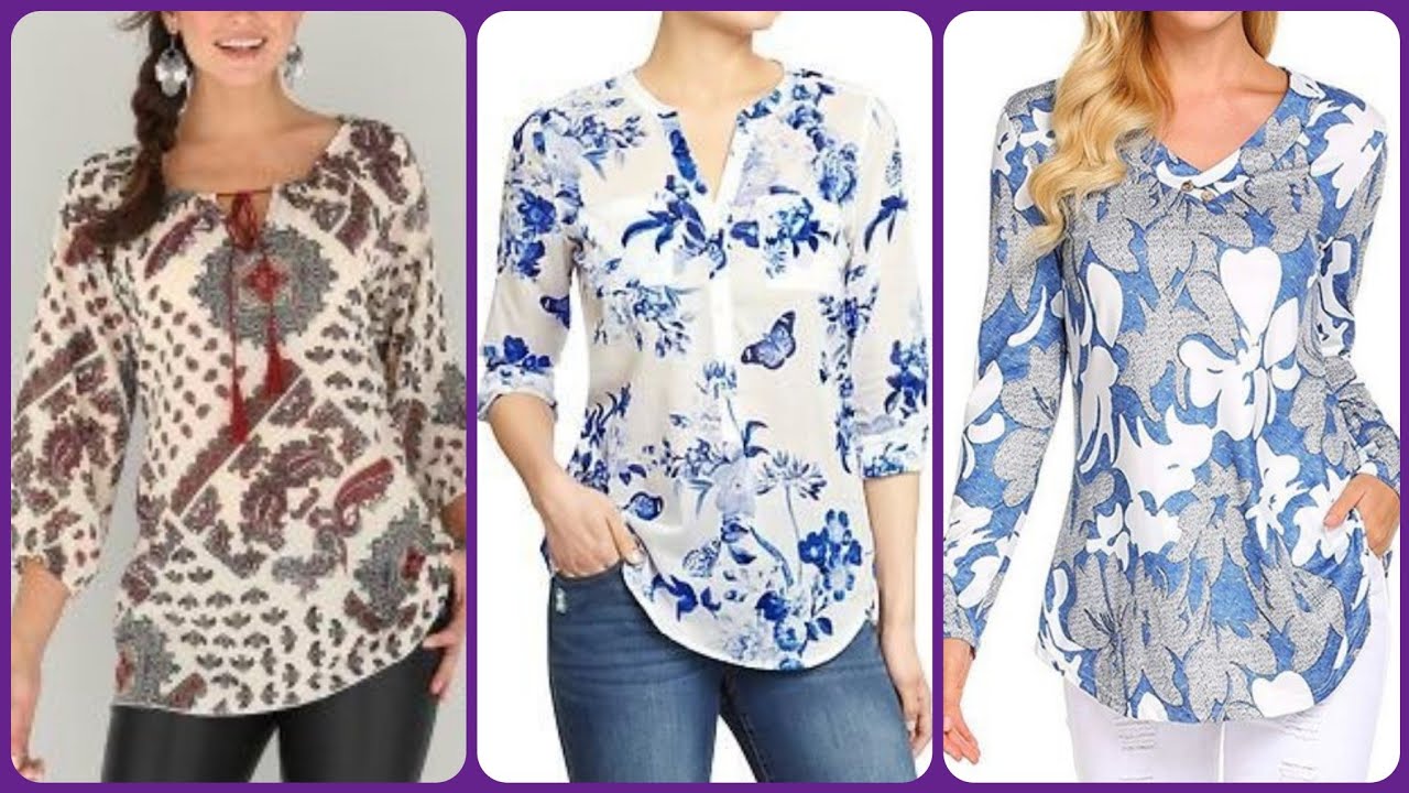 Blusa de moda linda y fina