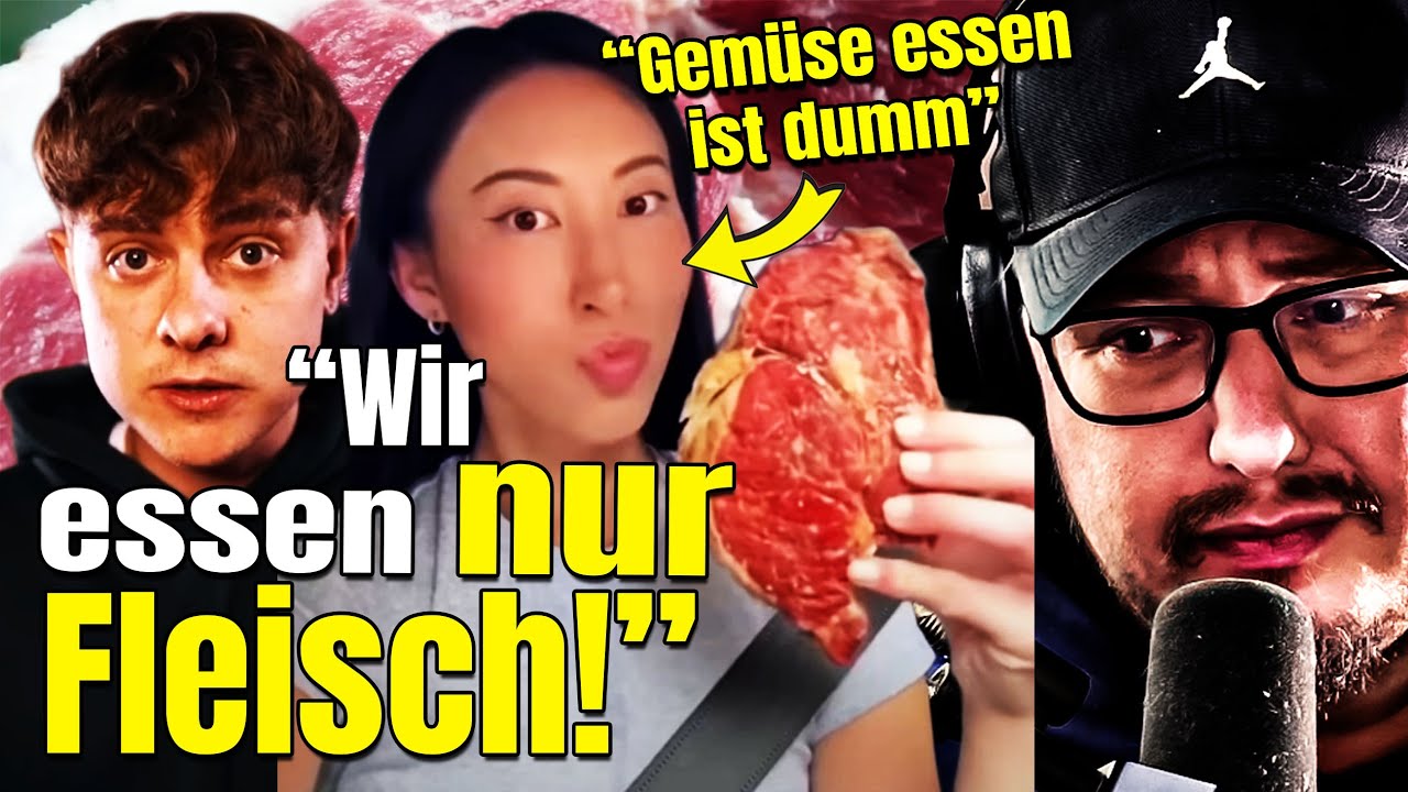 ANIMAL BASED Influencer: Warum Sie NUR noch FLEISCH ESSEN! | Dekarldent Reaction