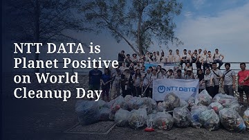 NTT DATA is Planet Positive on World Cleanup Day