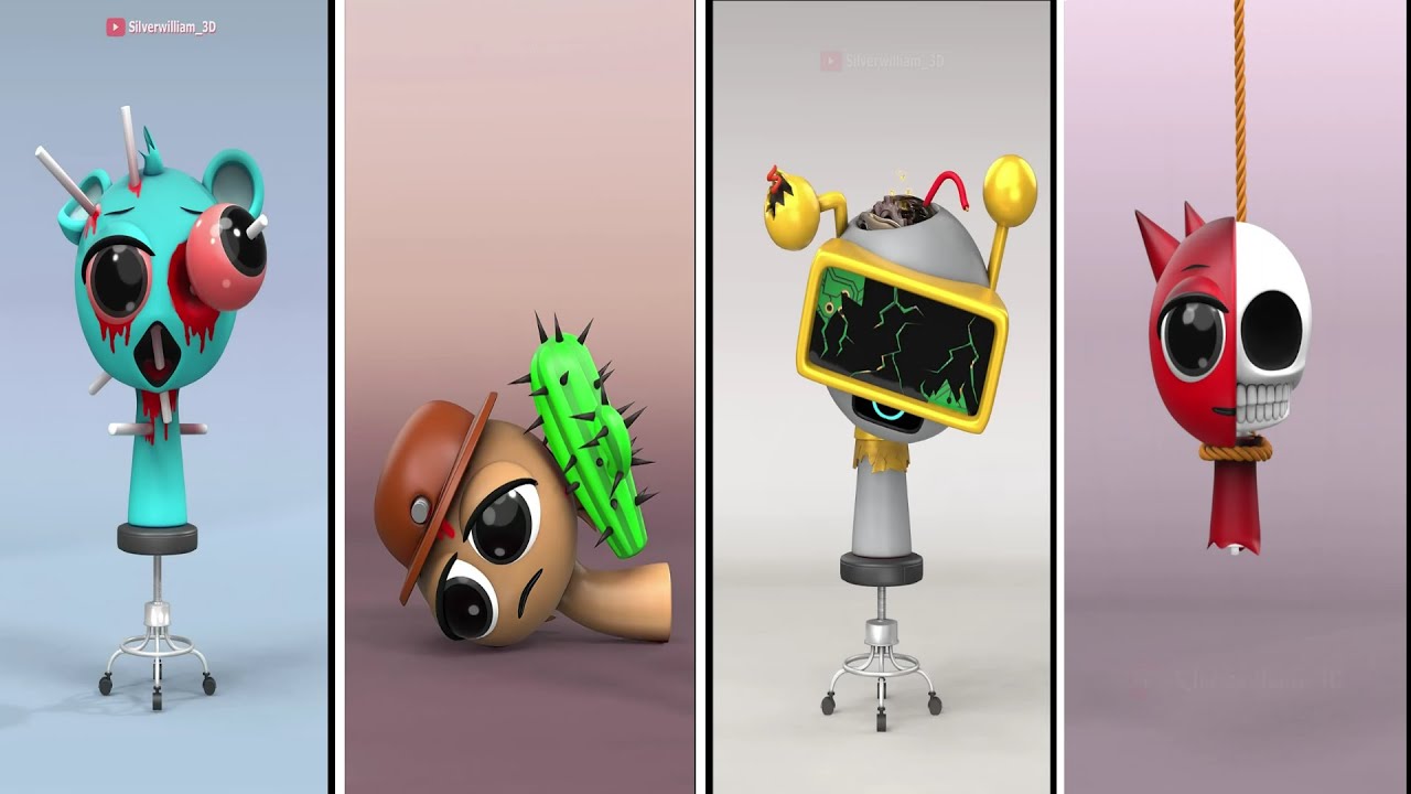 SPRUNKI inredilbox HELP Плитка Hop 4512