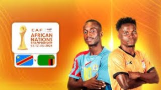 Dr Congo Vs Zambia | Match Highlights | #totalenergieschan2024 