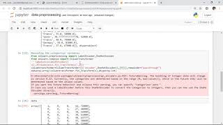 Machine Learning Data preprocessing- Encoding Session -2