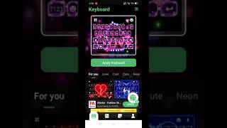 download the app neon love and make your keyboard 3d screenshot 3