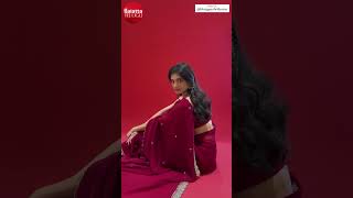 Fashion Spotlight Red Saree Look