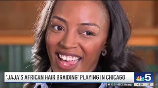 ‘JAJAs African Hair Braiding playing at Chicago Shakespeare Theatre