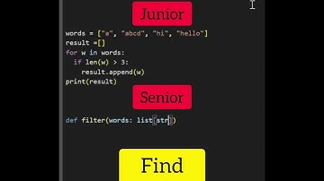 Junior Vs. Senior Developer #coding #programming #python #shorts