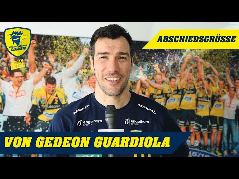 Gedeon Guardiola verabschiedet sich von den Rhein-Neckar Löwen