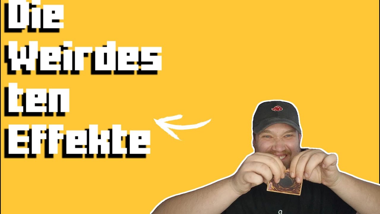 Weirde Karten und Ihre Effekte| Yu-Gi-Oh!