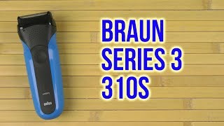 Распаковка BRAUN Series 3 310s Blue