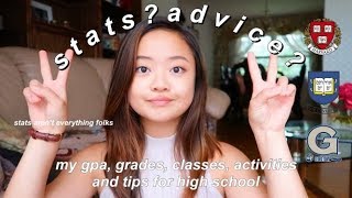 my stats + realistic advice for high school⚡️ @christinelee123