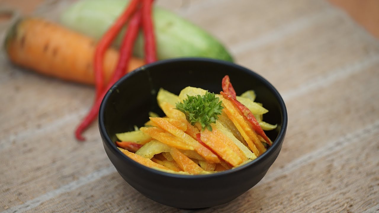 Resep Acar Kuning Gurih, Asam, Manis, & Mudah Bikinnya! - YouTube