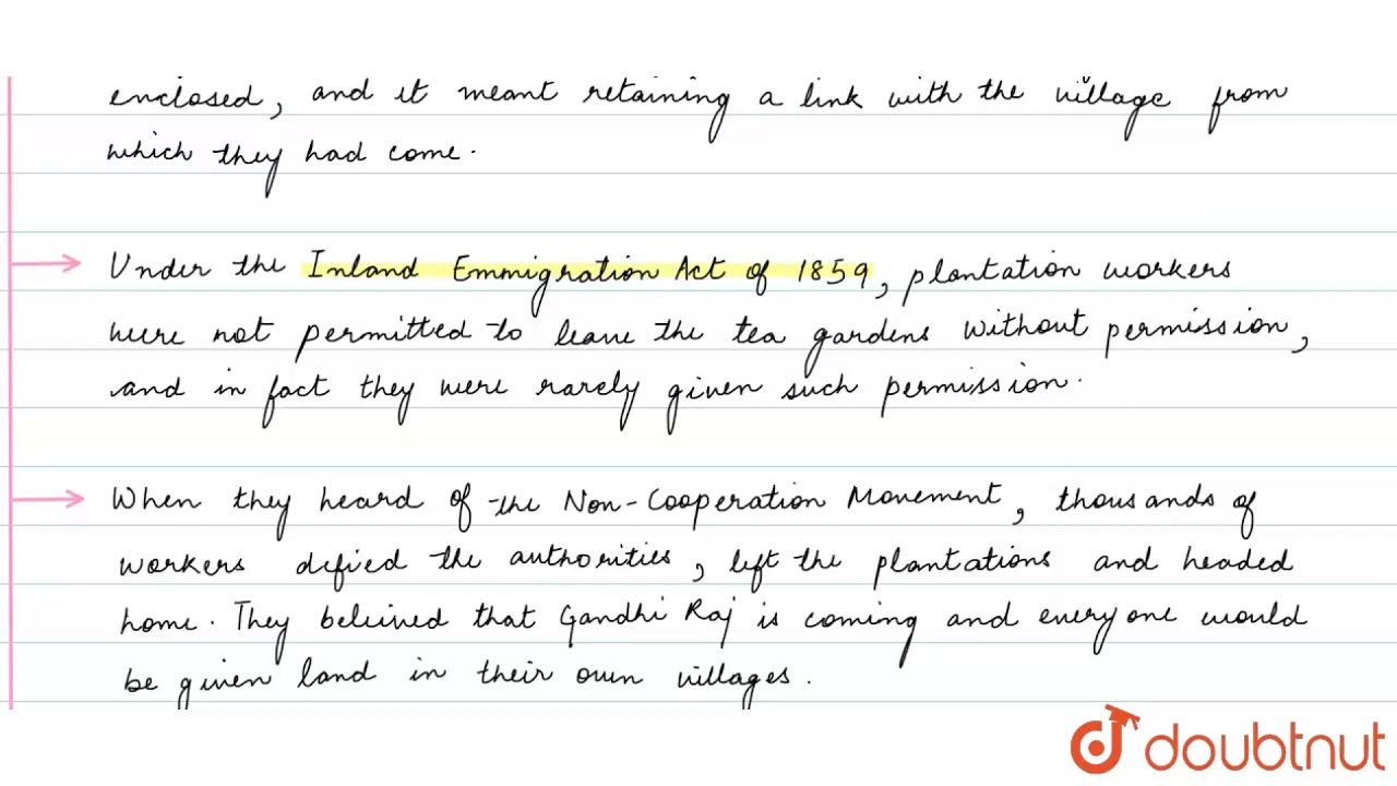 SWARAJ IN PLANTATIONS