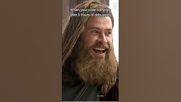 When Your Game Code Compiles After 5 Hours of Debugging #gamedev #meme #programming
