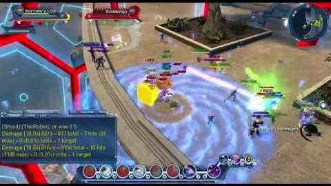 DCUO Water VS Hard Light PVP (Sorceery100 vs EvilMongo)