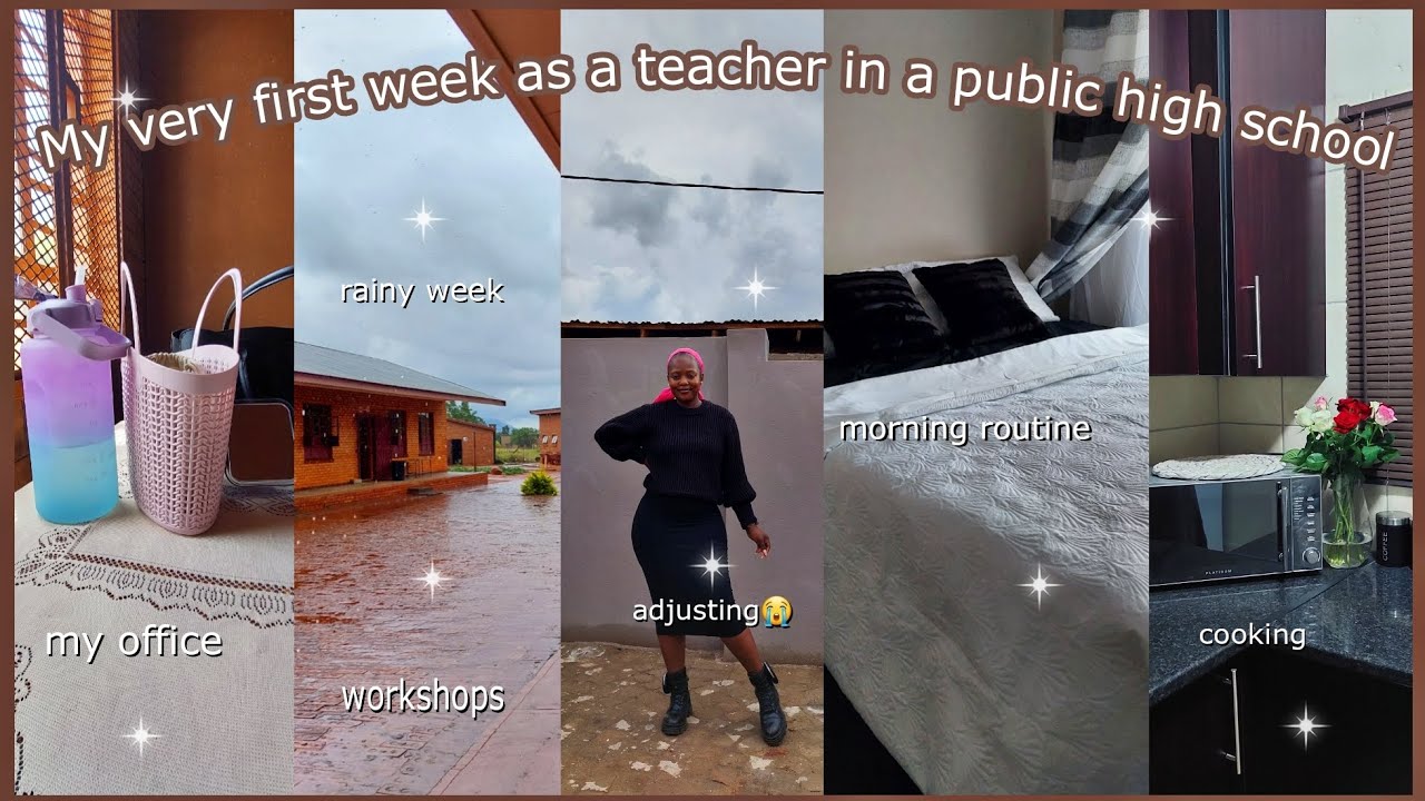 MY VERY FIRST WEEK AS A TEACHER IN A PUBLIC HIGH SCHOOL | 