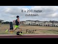 200 cutdown dbu prep workout