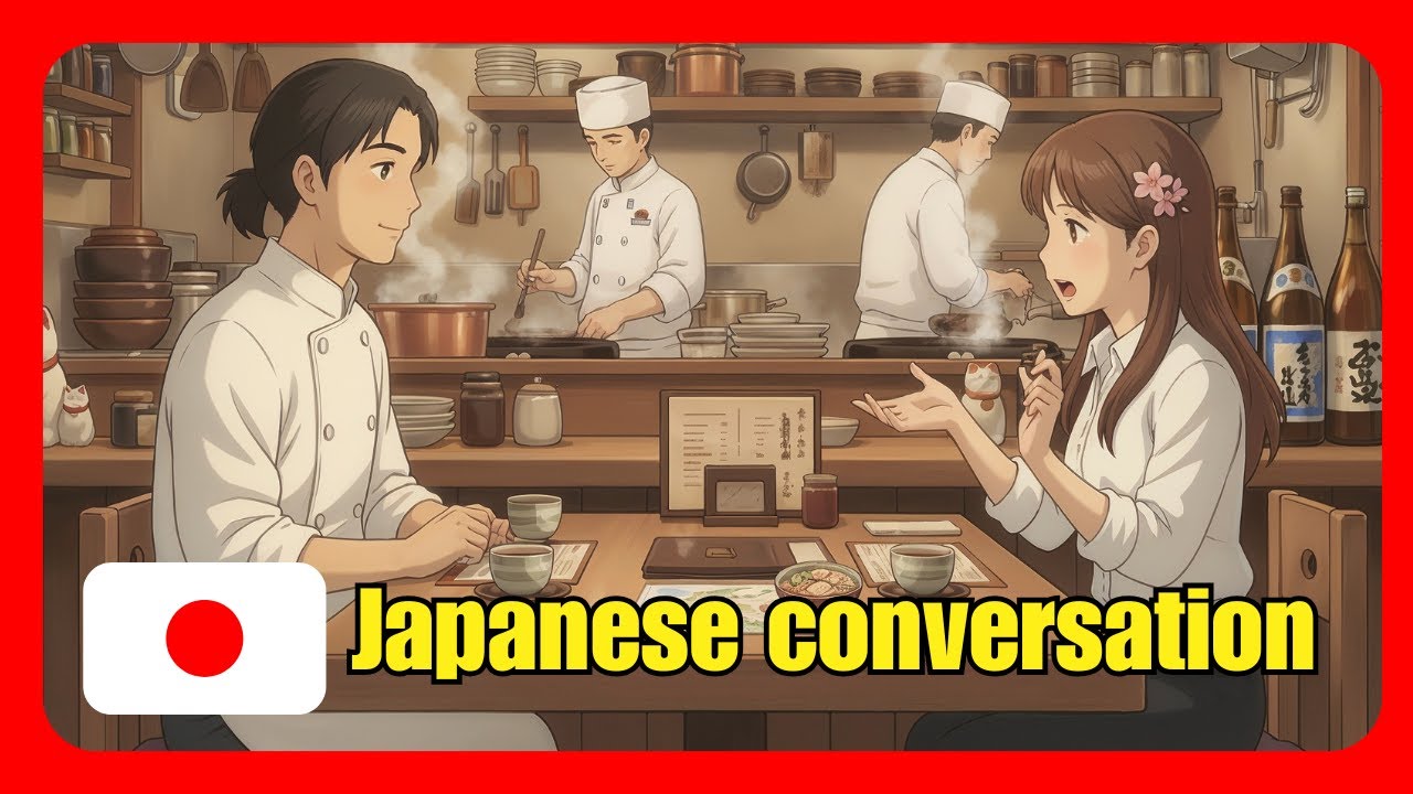 Japanese Listening Practice | Restaurant Dialogue for Fluency