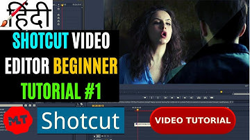 How To Use Shotcut Video Editor Part-1 | Beginner Tutorial || हिंदी में