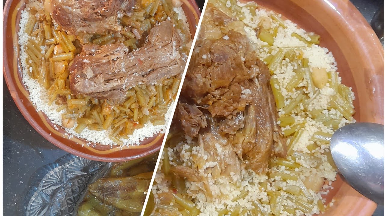 plats traditionnel 100/100 kabyle très délicieux 😋 couscous avec