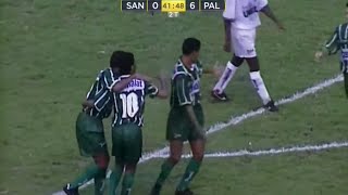 Santos 0 x 6 Palmeiras (Campeonato Paulista 1996)