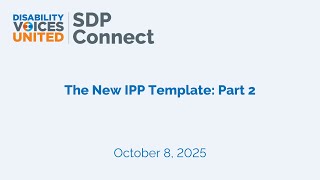 The New IPP Template: Part 2