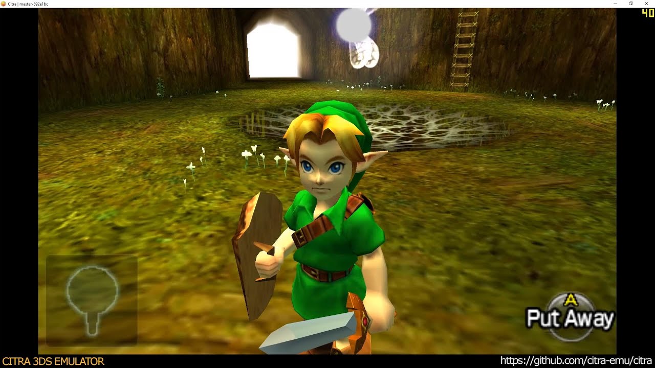 Citra 3DS Emulator - The Legend of Zelda A Link Between Worlds Ingame /  Gameplay 4k (Sickc's Build) 