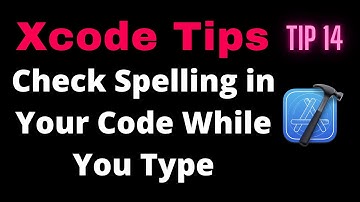 Xcode Tips and Tricks - Check Spelling in Your Code While You Type in Xcode #ios #swift #xcode