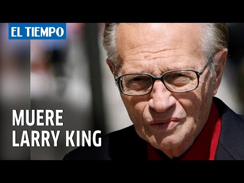 Muere Larry King, ícono del periodismo en Estados Unidos