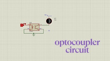 Optocoupler PC817 Circuit Simulation in Proteus | Electronics Tutorial