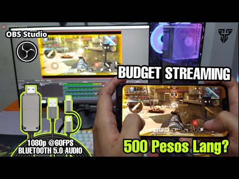 Screen Cast Without Delay on any ANDROID/ NON-MHL Tested on POCO X3 PRO @1080p 60fps OBS Streaming?