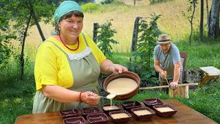 Cozy Mountain Village Life | Wood-Fired Cooking, DIY Well & Country Dinner