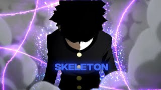 Skeleton Mob Psycho X Fire Force Amvedit