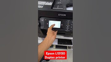 Epson L15150 Duplex printer error Problem solved All-in One Color Duplex mobile #bestprinterEpson